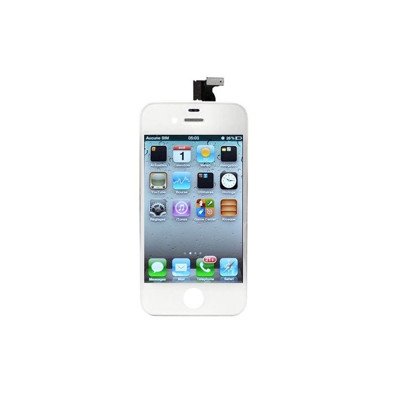 Ecran BLANC iPhone 4 PREMIUM photo 2