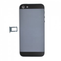 Coque arrière Noire pour iPhone 5 complète photo 3