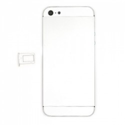 Coque arrière Silver pour iPhone 5 complète photo 3