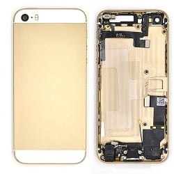 Coque arrière Or pour iPhone 5S complète photo 2