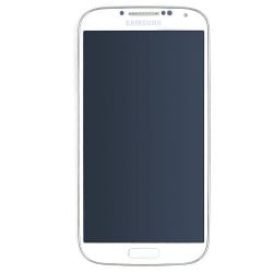 Ecran BLANC COMPLET prémonté sur chassis pour Samsung Galaxy S4 photo 2