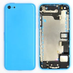 Coque arrière Bleue pour iPhone 5C photo 2