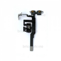 Nappe complète prise Jack + mute et volume pour iPhone 4S Noir photo 4