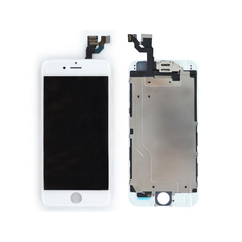 Ecran BLANC iPhone 6 PREMIUM pré-assemblé photo 2