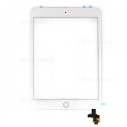 Vitre tactile BLANCHE pour iPad Mini 3 photo 2