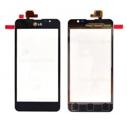 Vitre tactile NOIRE pour LG Optimus F5 photo 2