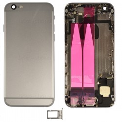 Coque arrière Gris Sidéral pour iPhone 6 complète photo 2