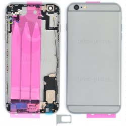 Coque arrière Gris sidéral pour iPhone 6S Plus complète photo 2