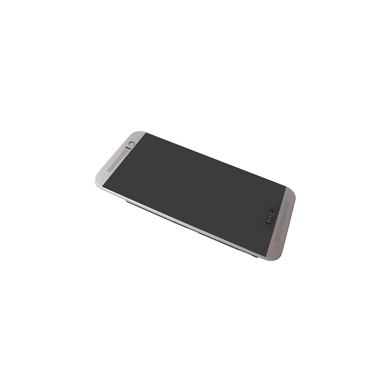 Ecran SILVER GOLD COMPLET prémonté sur chassis pour HTC One M9 photo 2