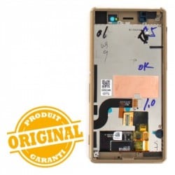 Bloc Ecran Or avec châssis pour Sony Xperia M5 /M5 DUAL SIM photo 3