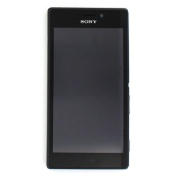 Bloc Ecran Noir complet pour Sony Xperia M2 photo 2