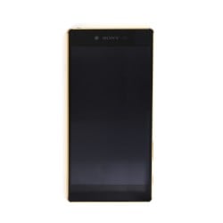 Bloc Ecran avec châssis pour Sony Xperia Z5 Premium Or photo 2