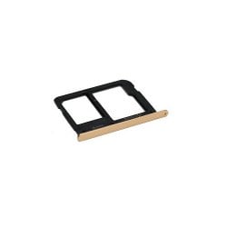 Rack tiroir cartes SIM et SD Or pour Samsung Galaxy A3 2016 / A5 2016 photo 2