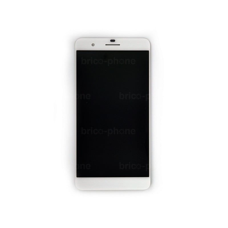 Ecran Blanc avec vitre et LCD pour Huawei Honor 6 Plus photo 2