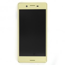 Bloc Ecran Lime avec châssis pour Sony Xperia X / X Dual photo 2