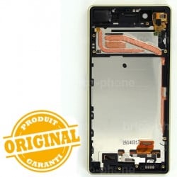 Bloc Ecran Lime avec châssis pour Sony Xperia X / X Dual photo 3