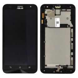 Ecran 5,5"" NOIR COMPLET prémonté sur châssis pour Asus Zenfone 2 LASER photo 2