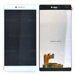 Ecran blanc avec vitre et LCD pour Huawei P8 photo 2