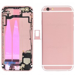 Coque arrière Rose Gold pour iPhone 6S complète photo 2