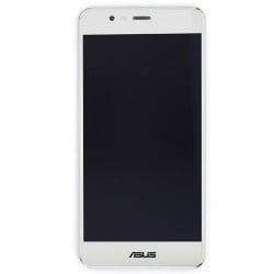 Ecran 5,2"" Blanc avec vitre avec LCD pré-assemblé pour Asus Zenfone 3 Max photo 2