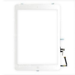 Vitre tactile complète PREMIUM pour iPad Air BLANCHE photo 2