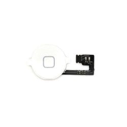 Nappe avec le bouton Home Blanc pour iPhone 4 photo 2