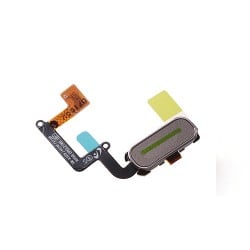 Bouton Home Or avec nappe pour Samsung Galaxy A3 2017 photo 2