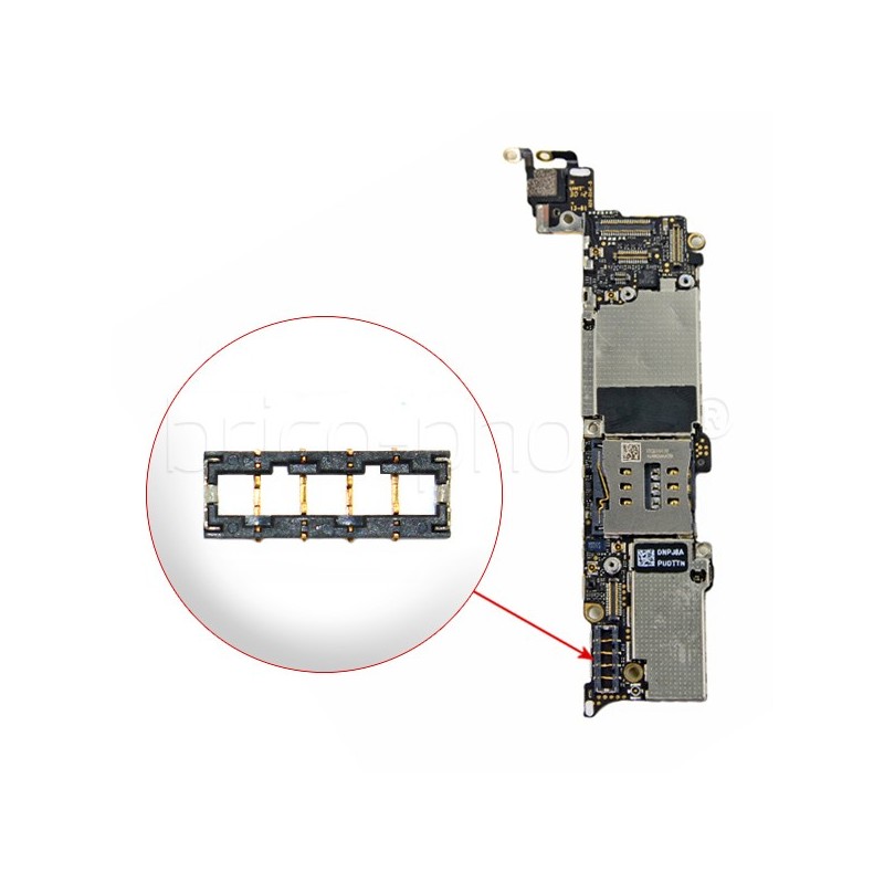 Connecteur batterie pour carte mère iPhone 5 photo 1