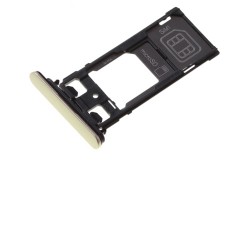 Rack tiroir cartes SIM et SD Or pour Sony Xperia X Performance Dual photo 2