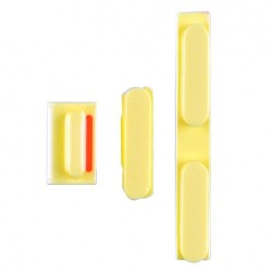 Lot de boutons pour iPhone 5C Jaune photo 2