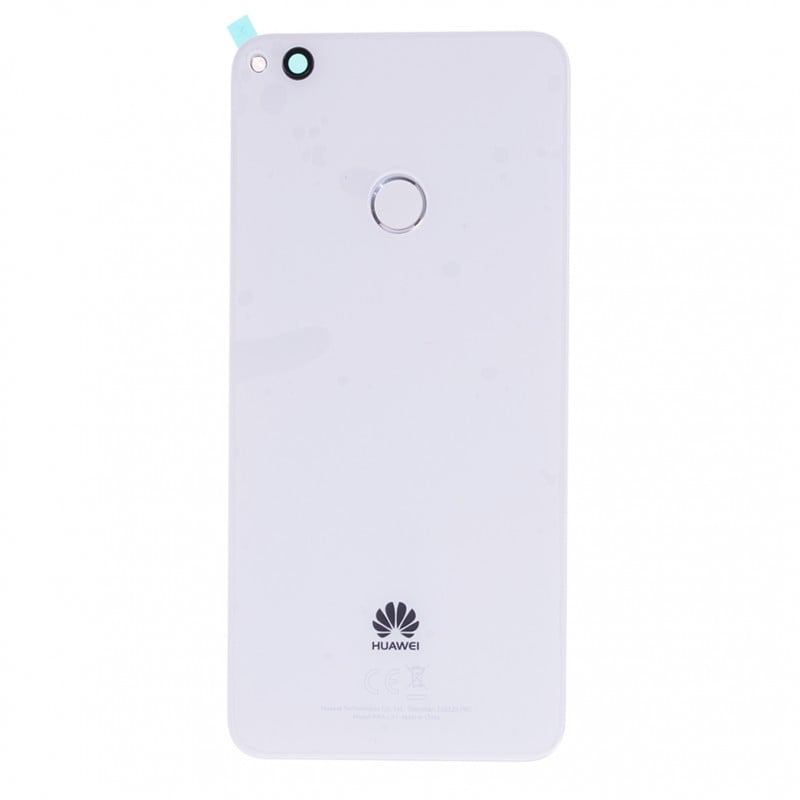 Vitre arrière Blanche d'origine avec lecteur d'empreintes pour Huawei P8 Lite 2017 photo 2