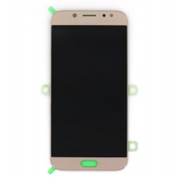 Ecran Amoled Or et vitre prémontés pour Samsung Galaxy J7 2017 photo 1