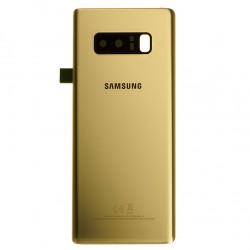 Vitre arrière pour Samsung Galaxy Note 8 Or Topaze photo 2