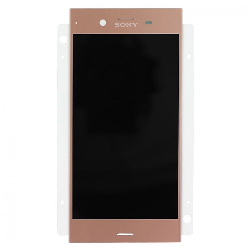 Ecran Rose avec Vitre et LCD prémontés pour Sony Xperia XZ1 photo 2