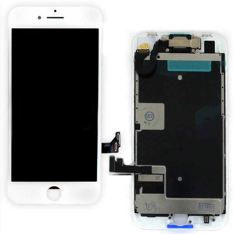 Ecran BLANC iPhone 8 PREMIUM Pré-assemblé photo 01