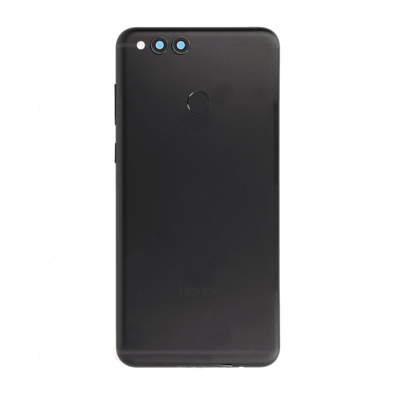 Coque arrière avec lecteur d'empreinte pour Huawei Honor 7X Noir photo 2