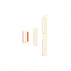 Lot de boutons pour iPhone 5C Blanc photo 2