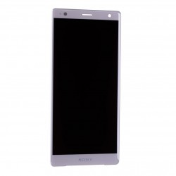 Ecran Argent avec Vitre et LCD prémontés pour Sony Xperia XZ2 / XZ2 Dual Photo 1