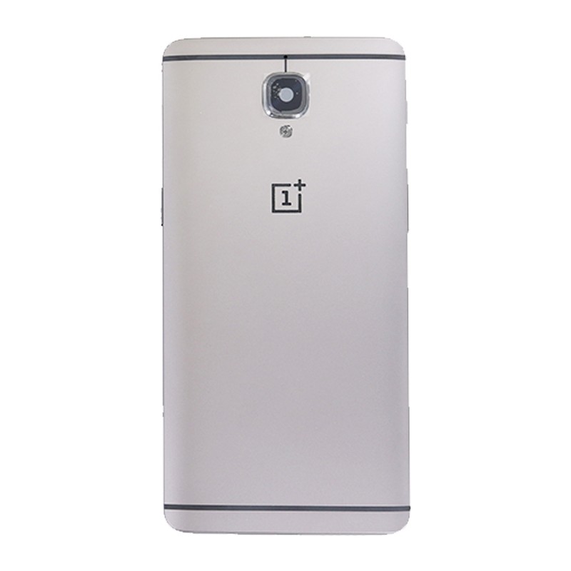 Coque arrière grise avec chassis pour OnePlus 3_photo1