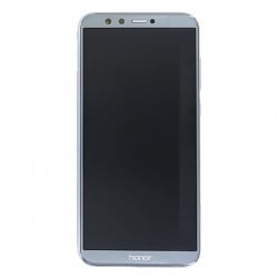 BLoc Ecran Gris COMPLET prémonté sur chassis + batterie pour Huawei Honor 9 Lite Photo 2