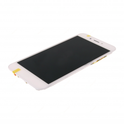 Bloc Ecran Blanc COMPLET prémonté sur chassis + batterie pour Huawei Honor 6A photo 2