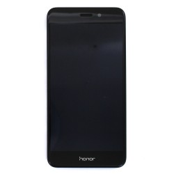 Bloc écran Noir COMPLET prémonté sur chassis + batterie pour Huawei Honor 6C Pro Photo 2