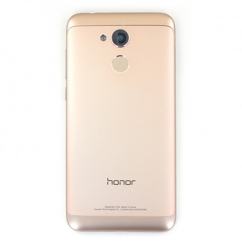 Coque arrière Or avec lecteur d'empreinte pour Huawei Honor 6A Photo 1