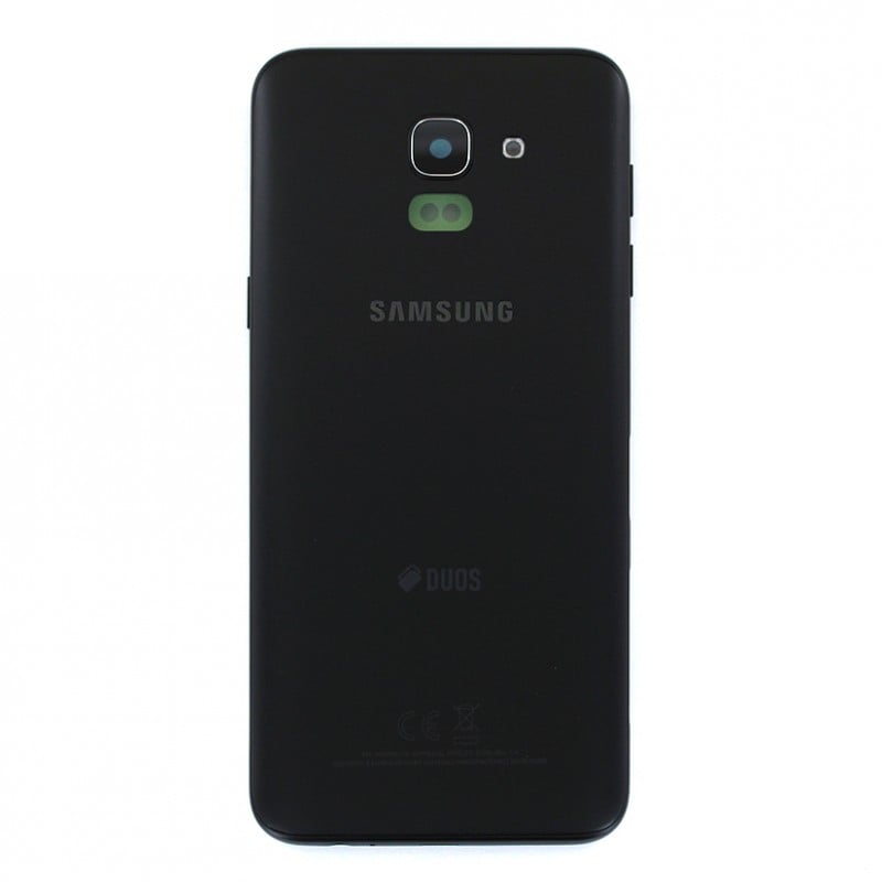 Coque arrière Noire pour Samsung Galaxy J6 Photo 1