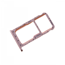 Rack tiroir cartes SIM et SD Rose pour Huawei P20 Lite Photo 2