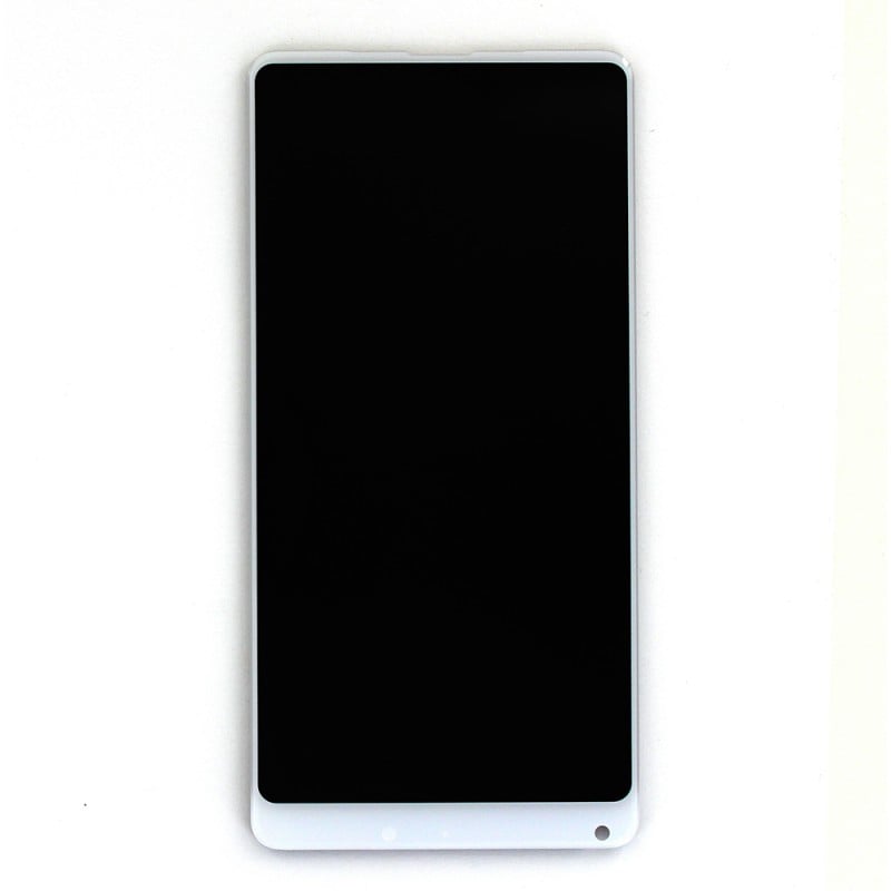 Ecran Blanc avec vitre avec LCD pré-assemblé pour Xiaomi Mi Mix 2S Photo 1