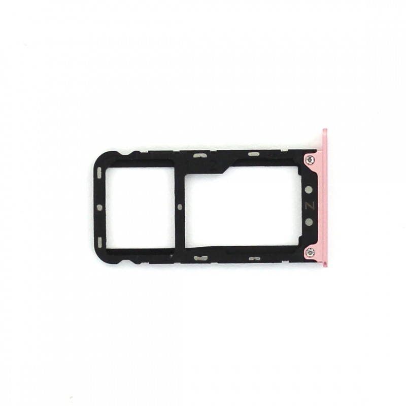 Rack tiroir cartes SIM et SD pour Xiaomi Redmi Note 5 Rose Photo 1