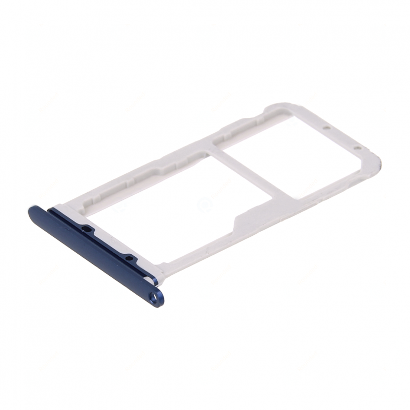 Rack tiroir carte SIM et SD Bleu pour Huawei Honor 9 photo 2