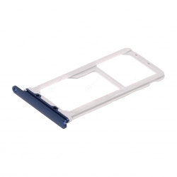 Rack tiroir carte SIM et SD Bleu pour Huawei Honor 9 photo 1