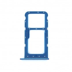 Rack tiroir carte SIM et SD Bleu pour Huawei Honor 9 Lite Photo 2